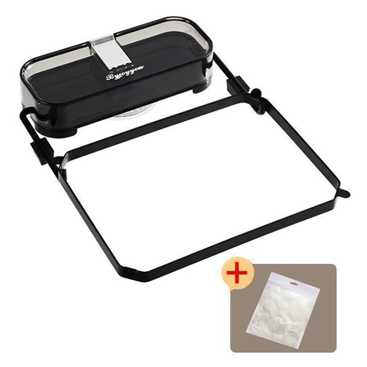 Mounted Kitchen Drainer Rack with Filter Bag