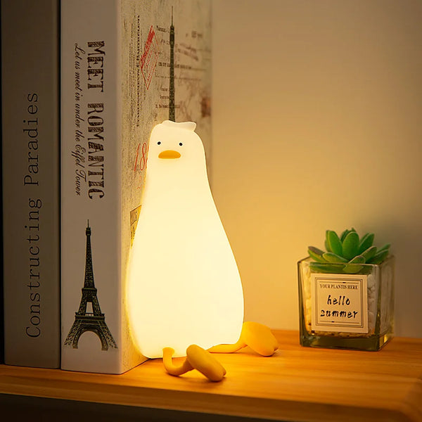 Lying Duck Night Light Phone Holder