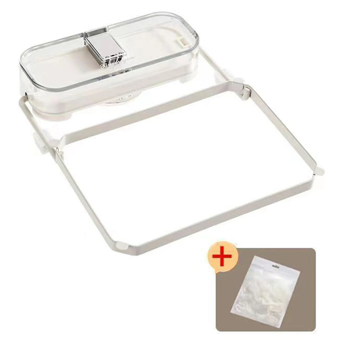 Mounted Kitchen Drainer Rack with Filter Bag