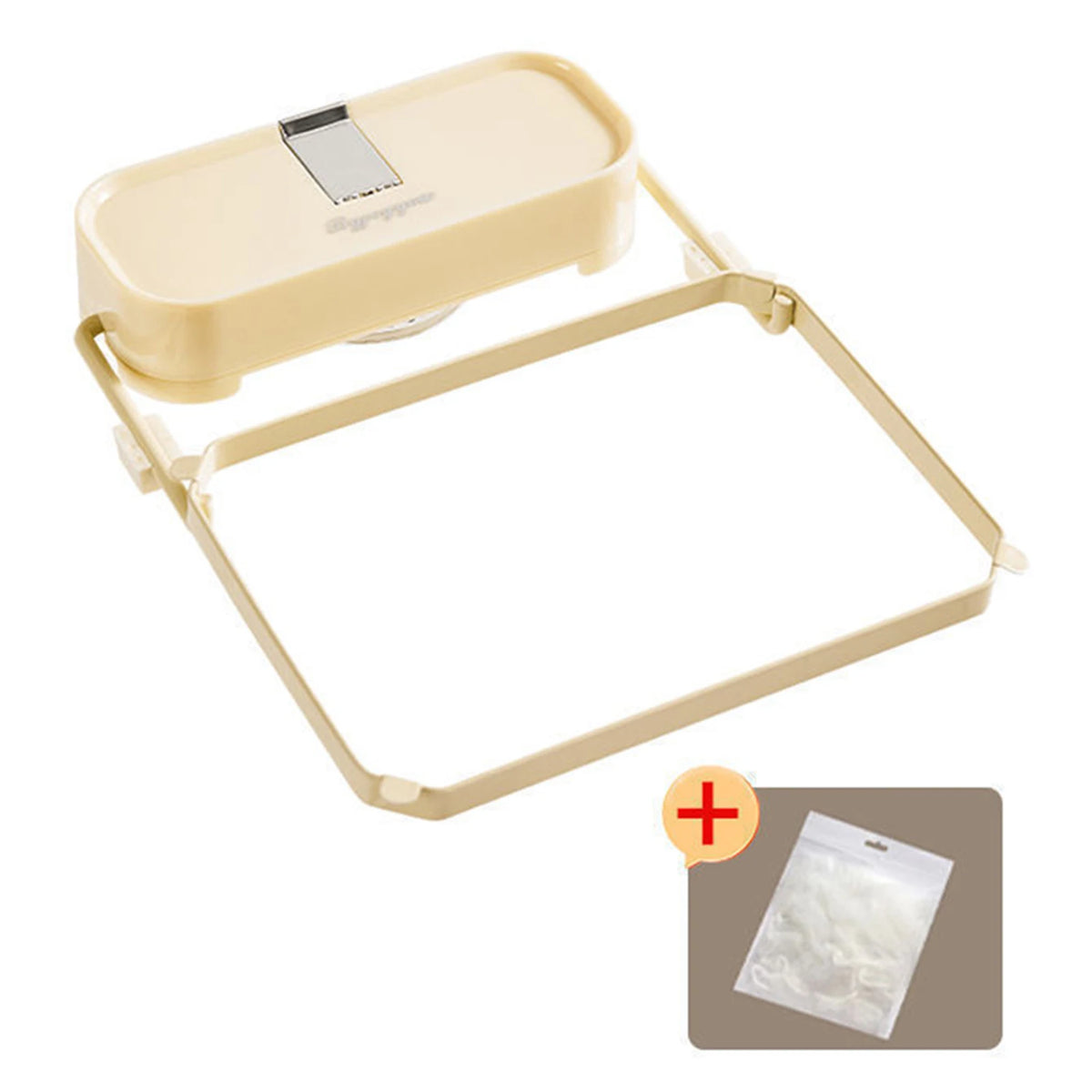 Mounted Kitchen Drainer Rack with Filter Bag