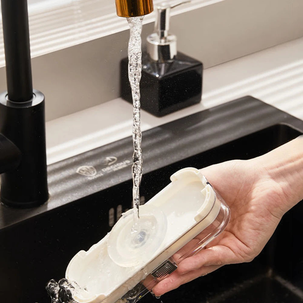 Mounted Kitchen Drainer Rack with Filter Bag