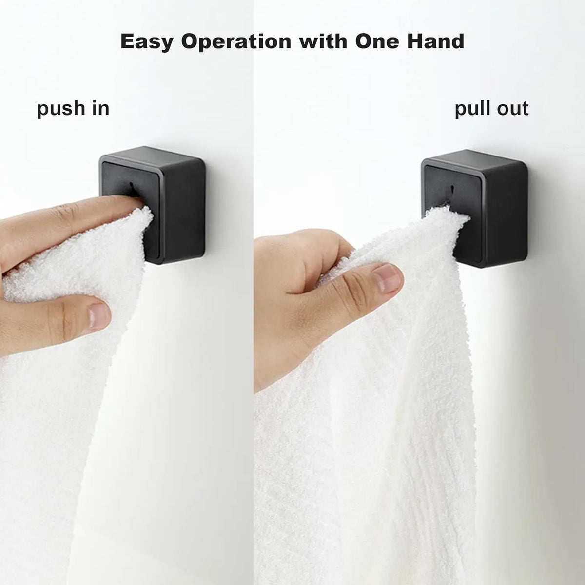 3Pcs Towel Holder Towel Storage Hanger Set